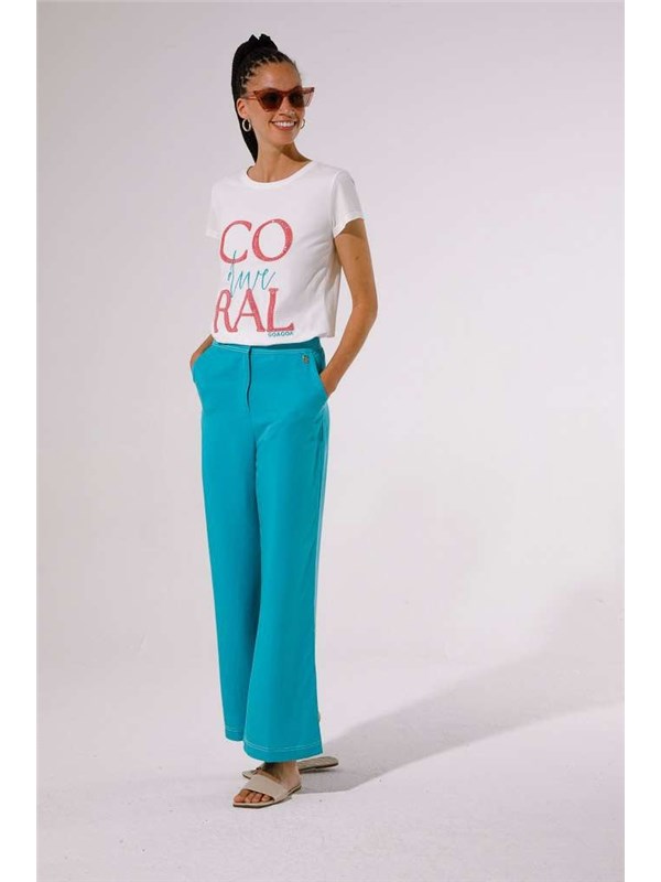 GOA GOA Pantalone Pool blue