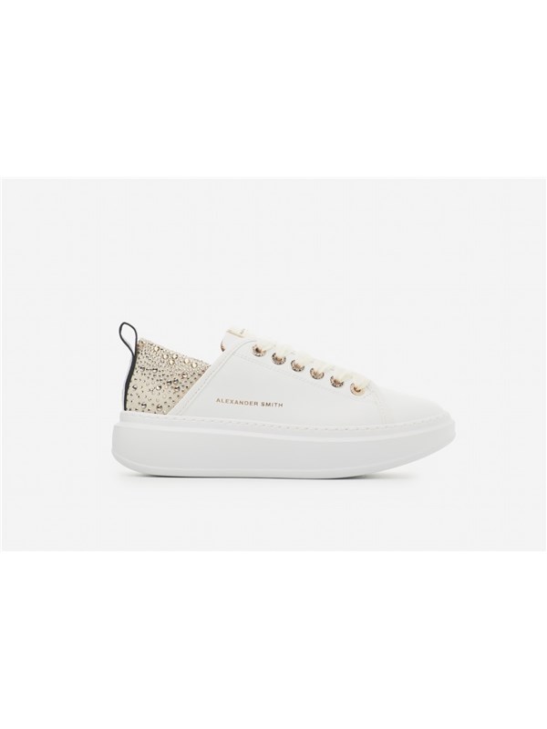 Alexander Smith Sneakers White/gold