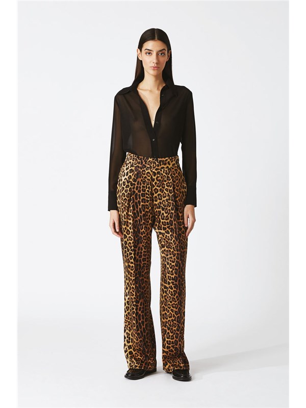 NENETTE Pantalone animal Print