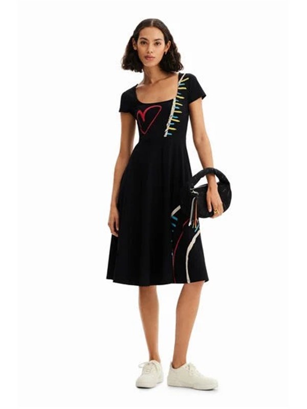 Desigual Short dress Negro
