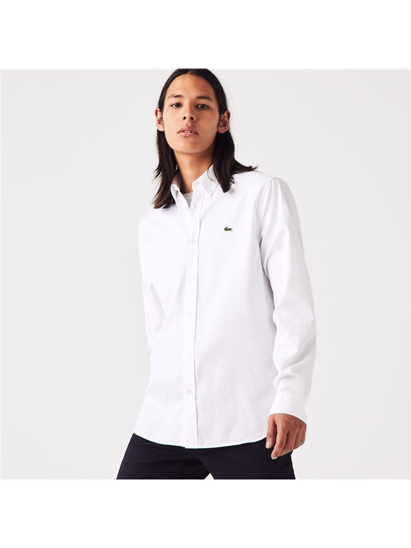 LACOSTE Shirt white
