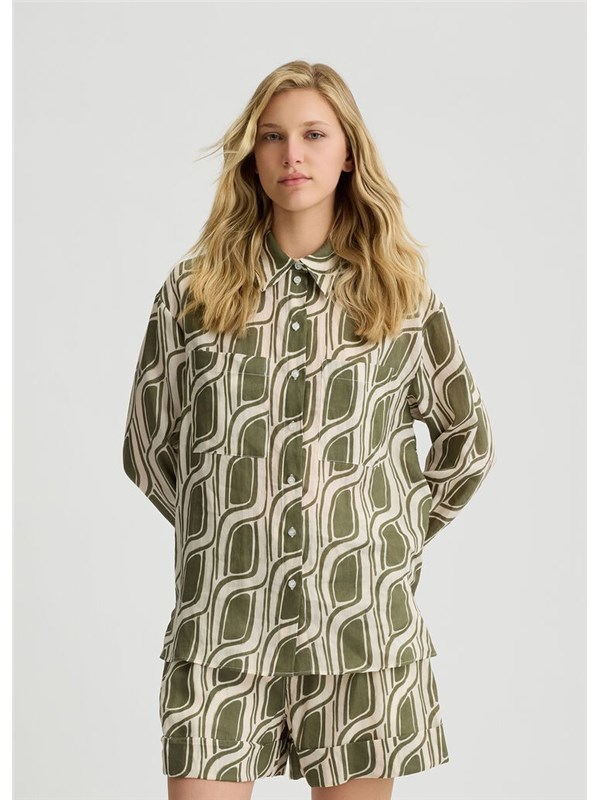 LIU  JO Camicia Gr.moss.cable