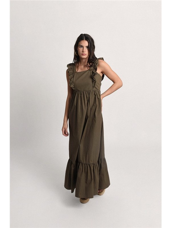 Molly Brachen Long dress Khaki