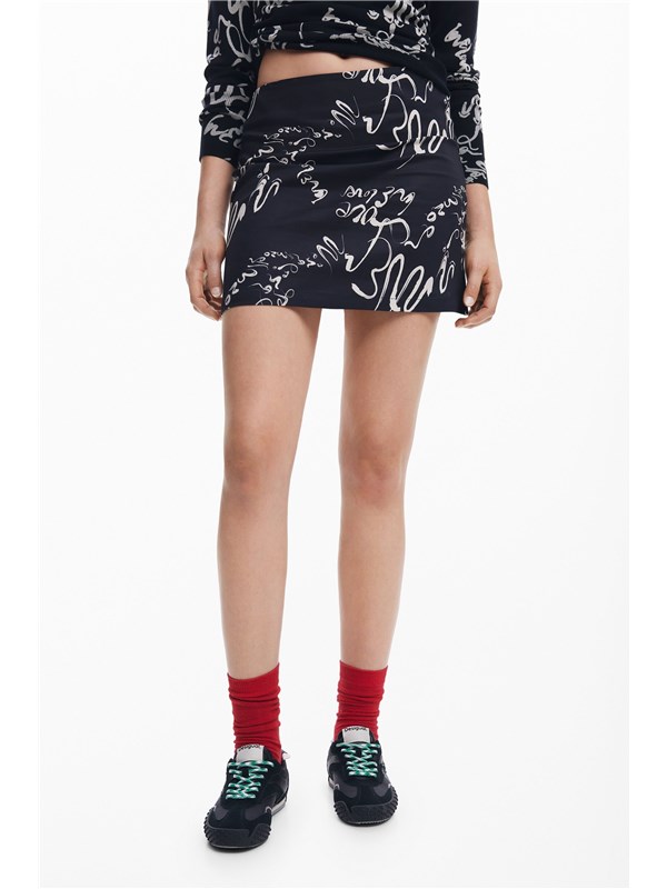 Desigual Minigonna Negro