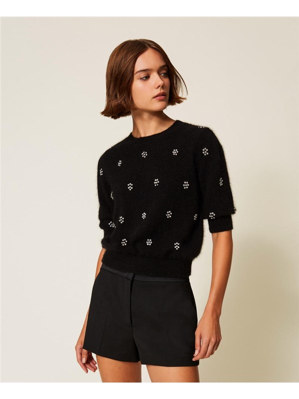 TWINSET Maglia Nero