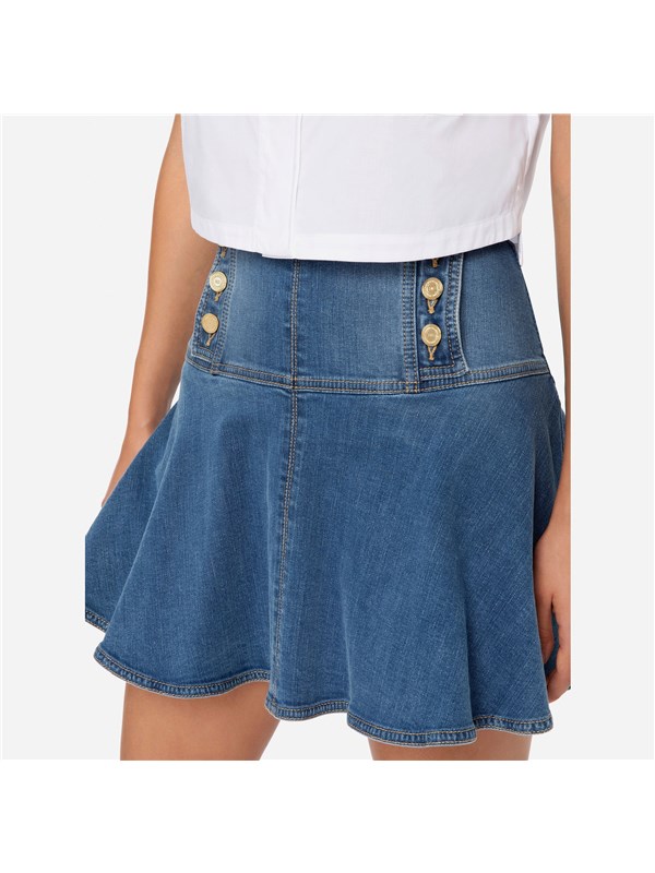 Elisabetta Franchi Miniskirt Light blue