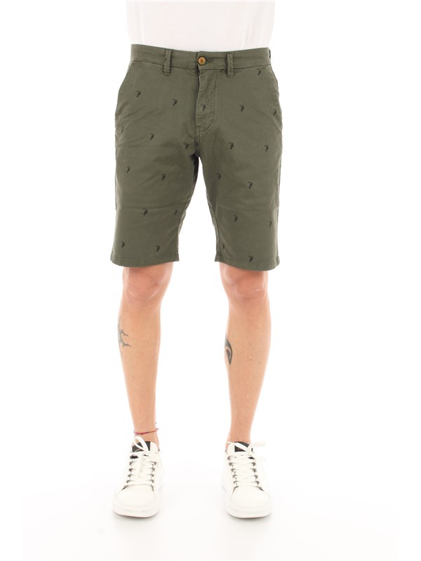 Impure Bermuda shorts Military green