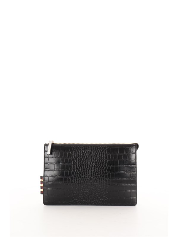Manila Grace Clutch Black / Silver
