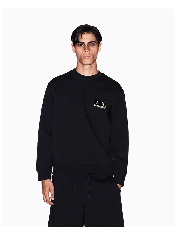 Armani Exchange Felpa Black shade g.