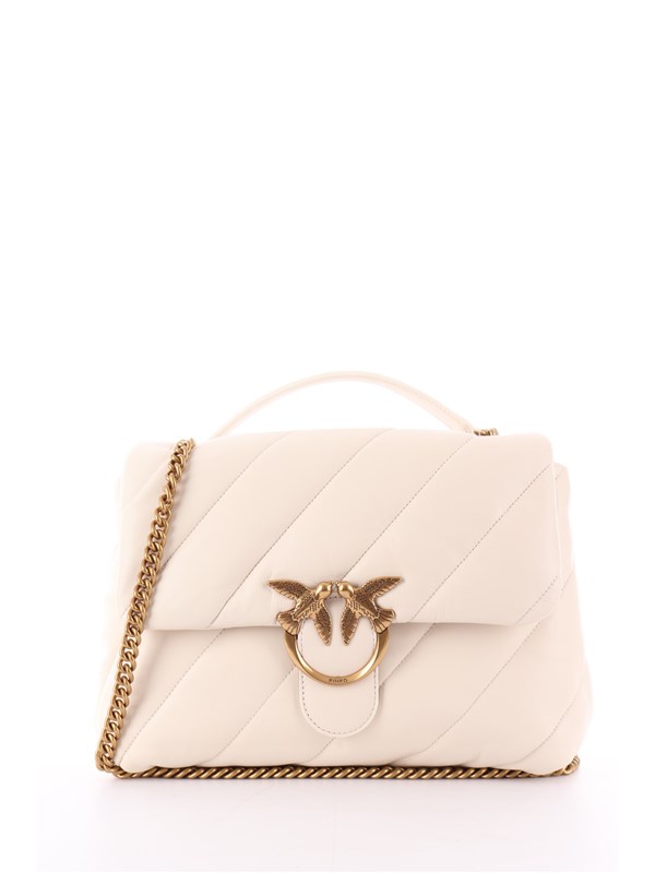 Pinko Pelletteria Shoulder bag Ivory