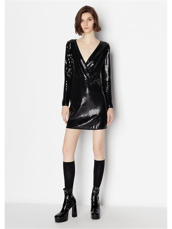 Armani Exchange Short dress Black