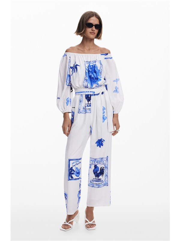 Desigual Tuta Blanco