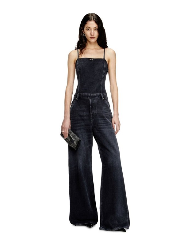 DIESEL Tuta Black/denim