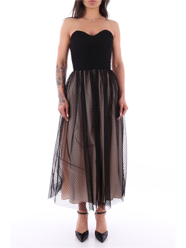 SIMONA  CORSELLINI Long dress Black