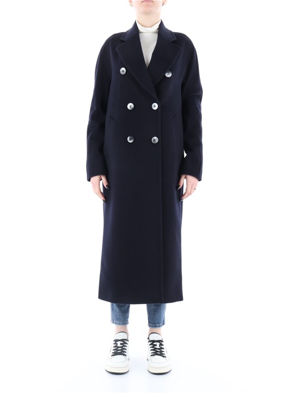 CHIARULLI Overcoat Blue