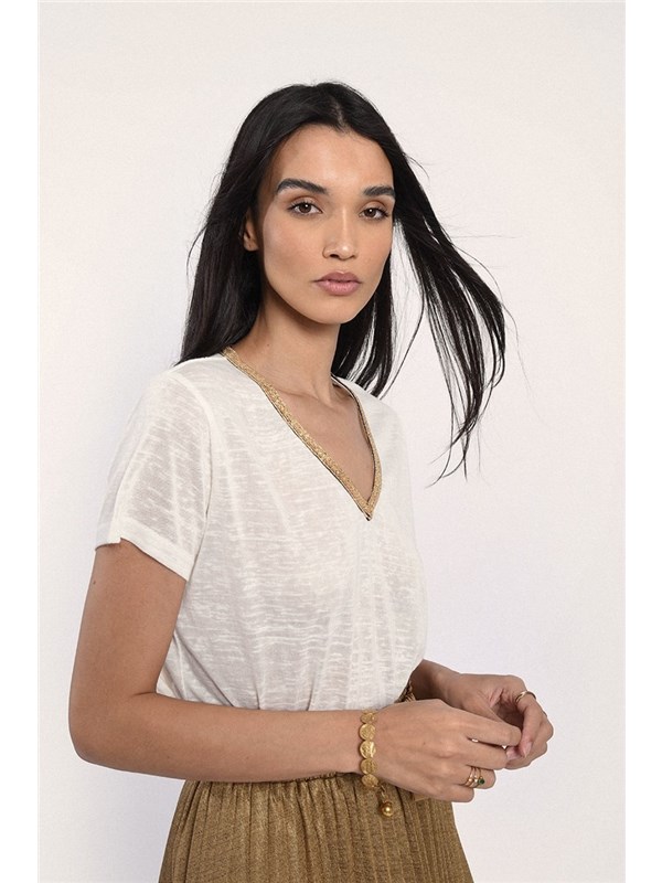 Molly Brachen T-shirt Cream