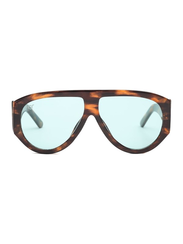 OS Sunglasses Occhiali da sole Havana blu
