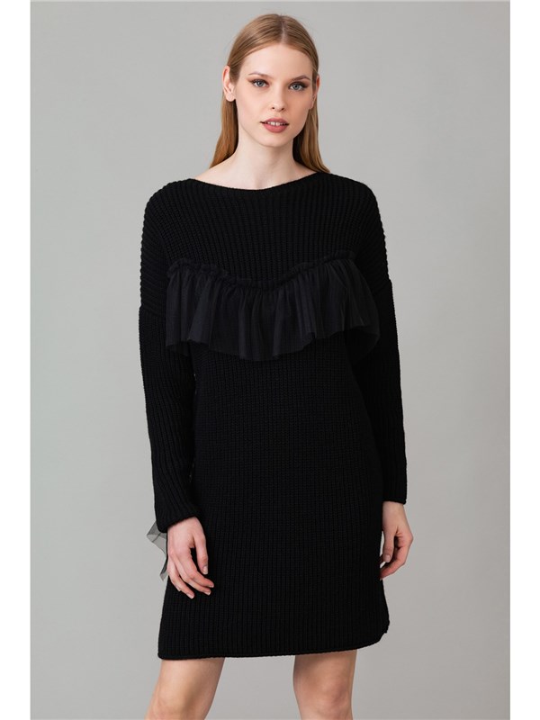 GAëLLE Short dress Black