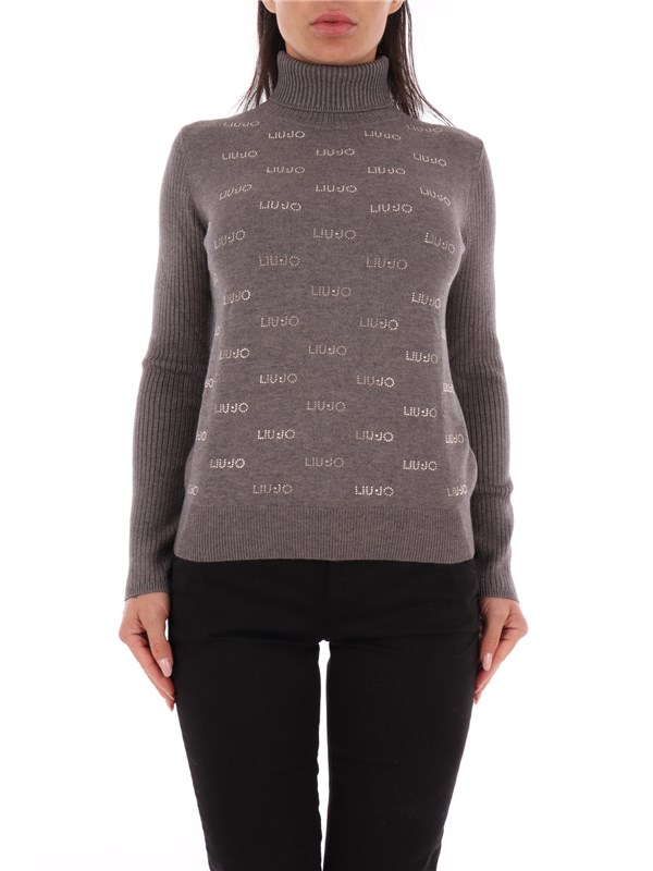 LIU-JO SPORT Sweater Medium gray melange