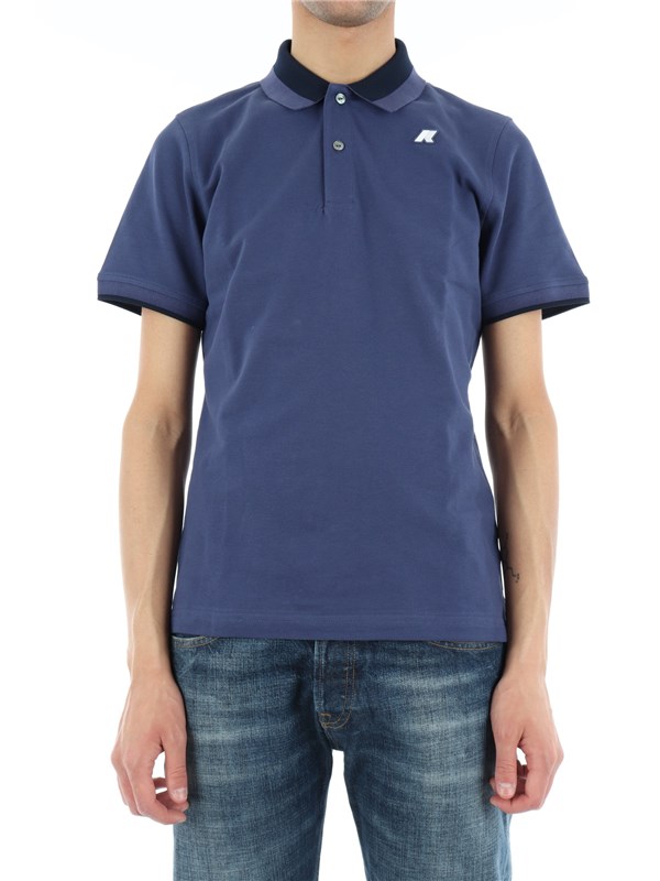 K-WAY Polo Blue deep cobalt