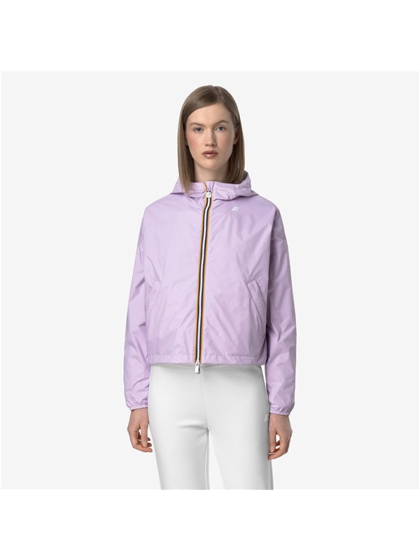 K-WAY Giacca a vento Violet lt lilac/grey