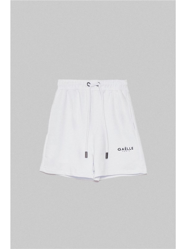 GAëLLE Bermuda shorts White