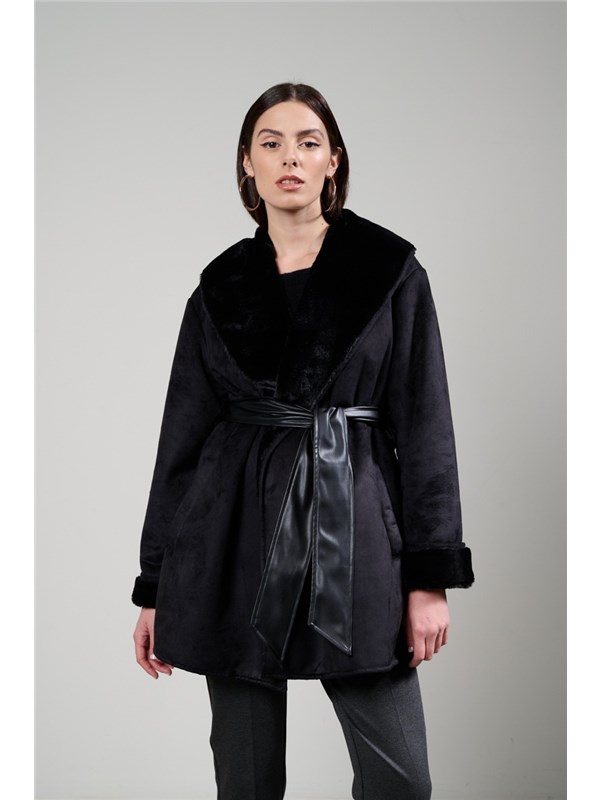 KAOS Overcoat Black