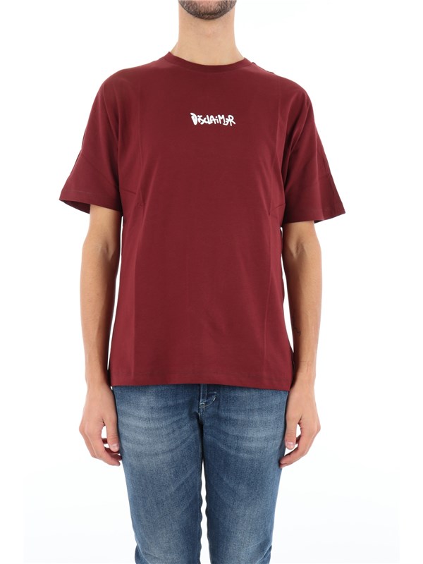 Disclaimer T-shirt Bordeaux