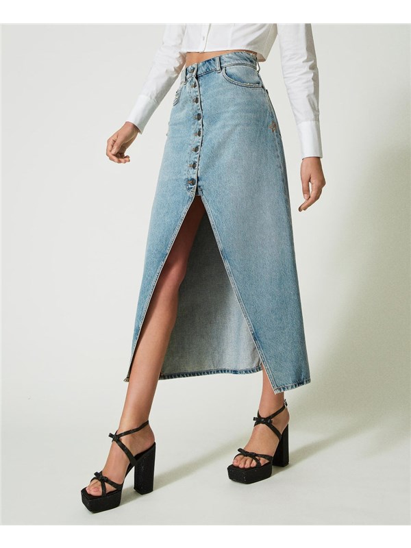 ACTITUDE by TWINSET Skirt Light denim