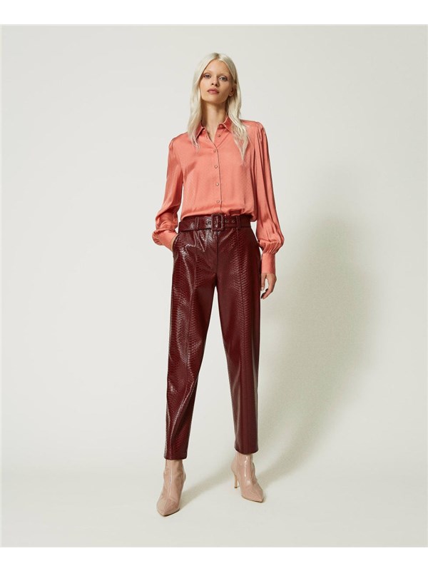TWINSET Pantalone Cabernet
