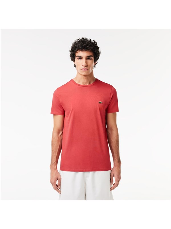 LACOSTE T-shirt Sierra red