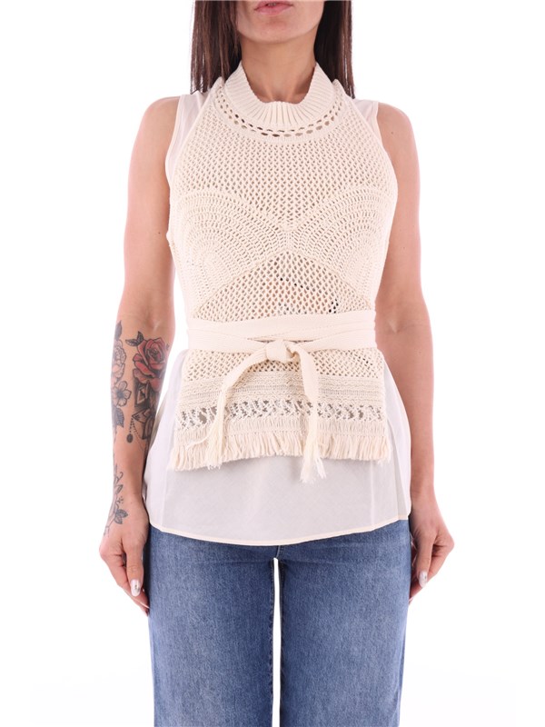 TWINSET Sweater Ivory