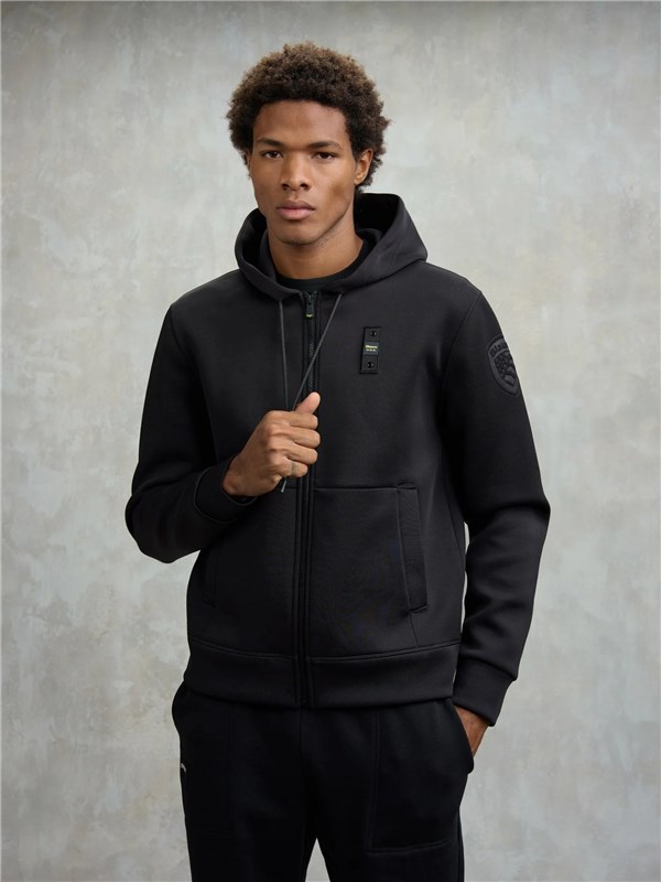Blauer Felpa Nero