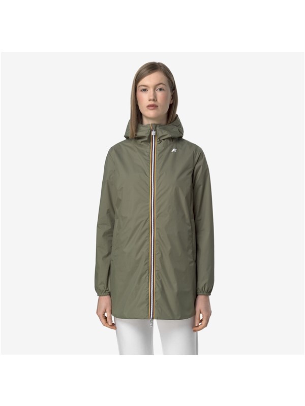 K-WAY Giacca a vento Green lichen/green moss