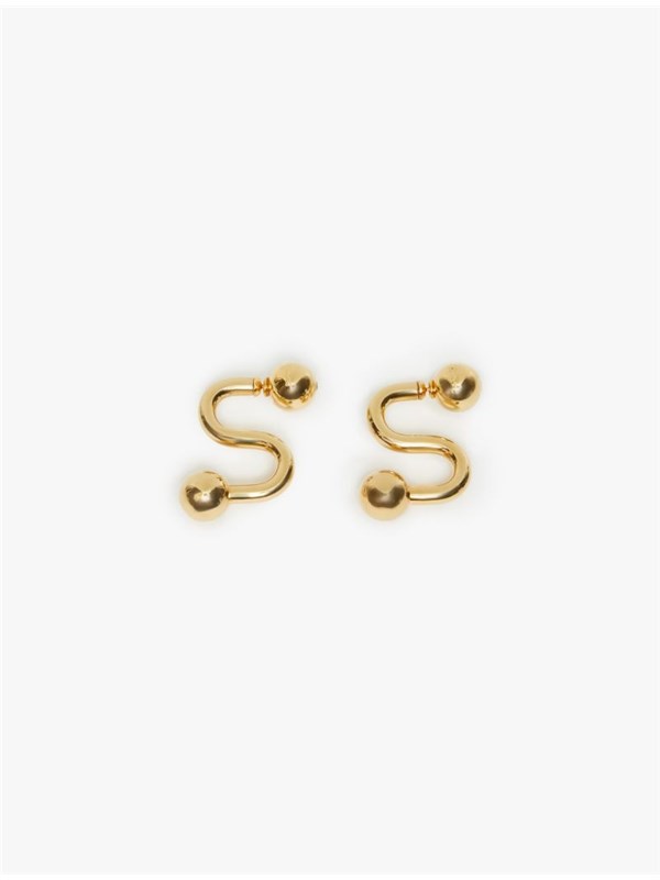 Sportmax Code Earrings Gold