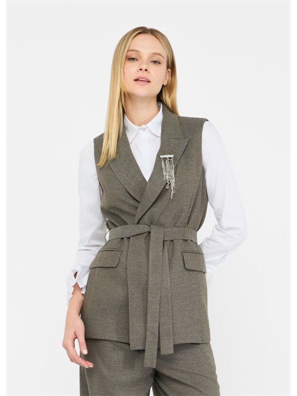 LIU  JO Gilet Resca pino