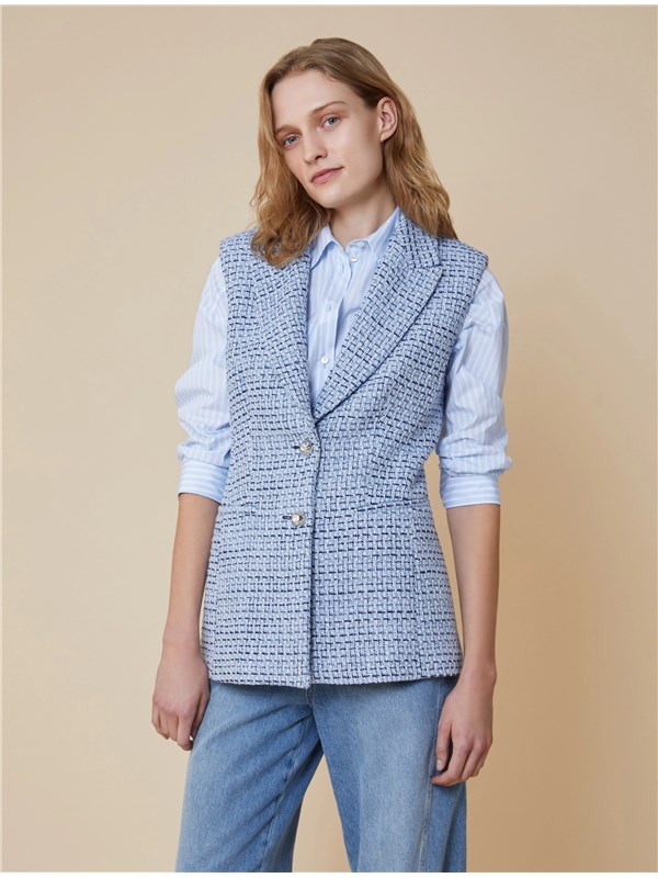 PENNYBLACK Gilet Fantasia blu