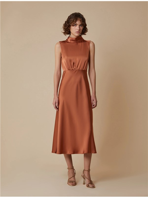 PENNYBLACK Abito midi Tabacco