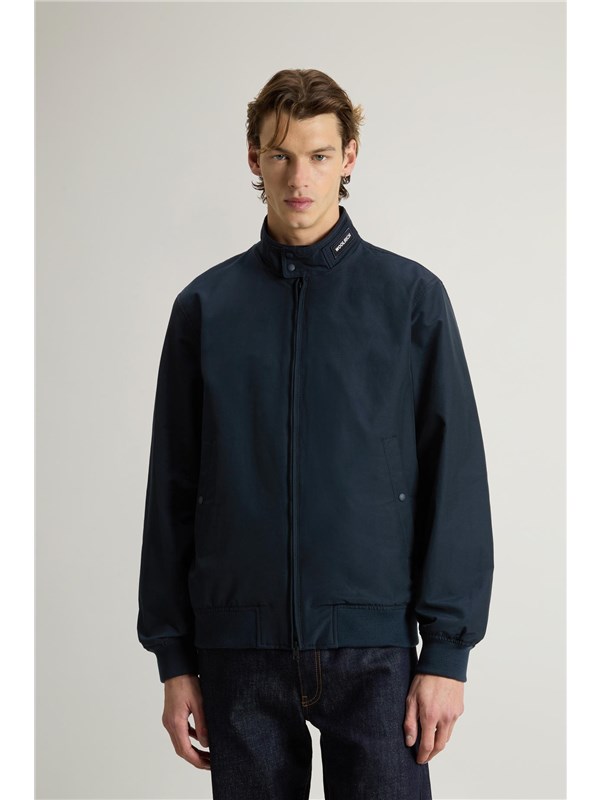 Woolrich Bomber Melton blue