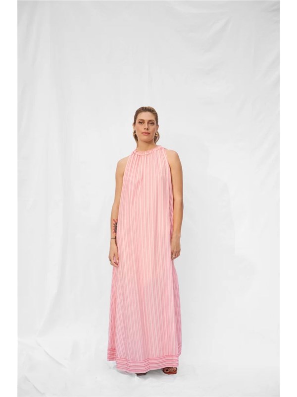 KAOS Long dress Rose