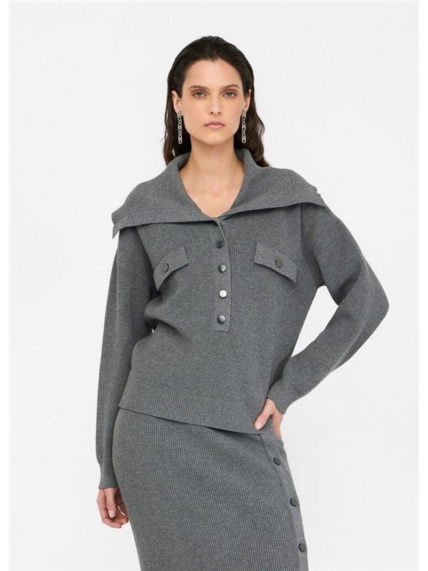 LIU  JO Maglia Grigio md.melange