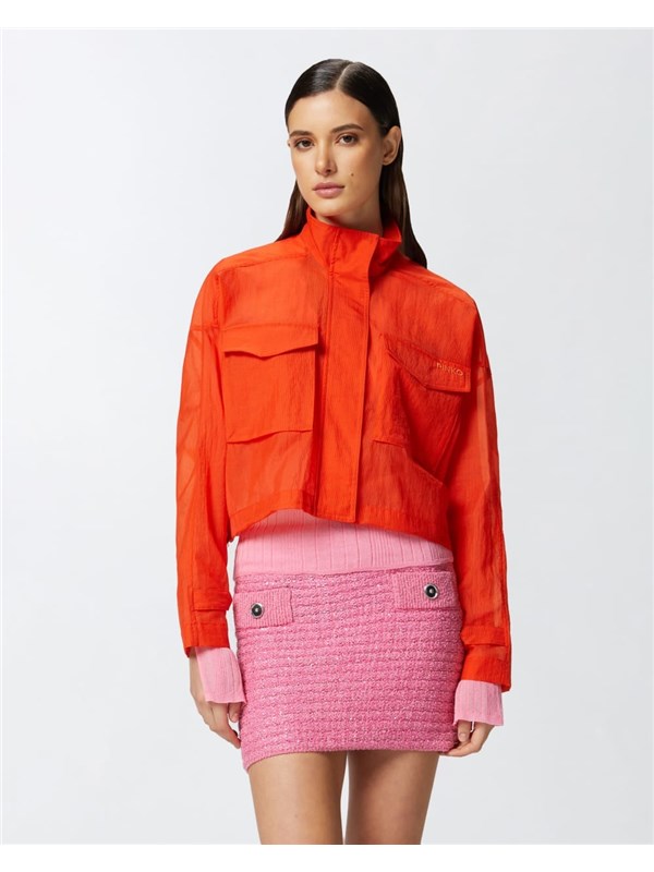 Pinko Giubbino Arancione fiamma