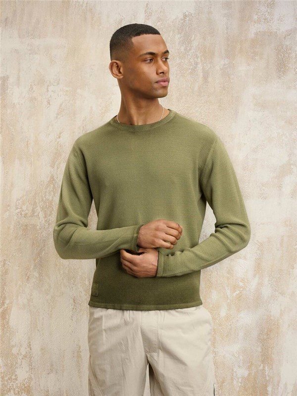 Blauer Pullover Military green