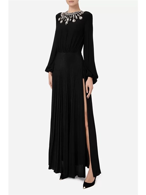 Elisabetta Franchi Long dress Black