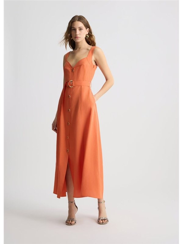 LIU  JO Abito midi Terracotta