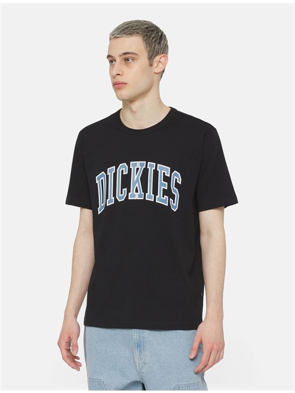 DICKIES T-shirt Blk/coronet ble