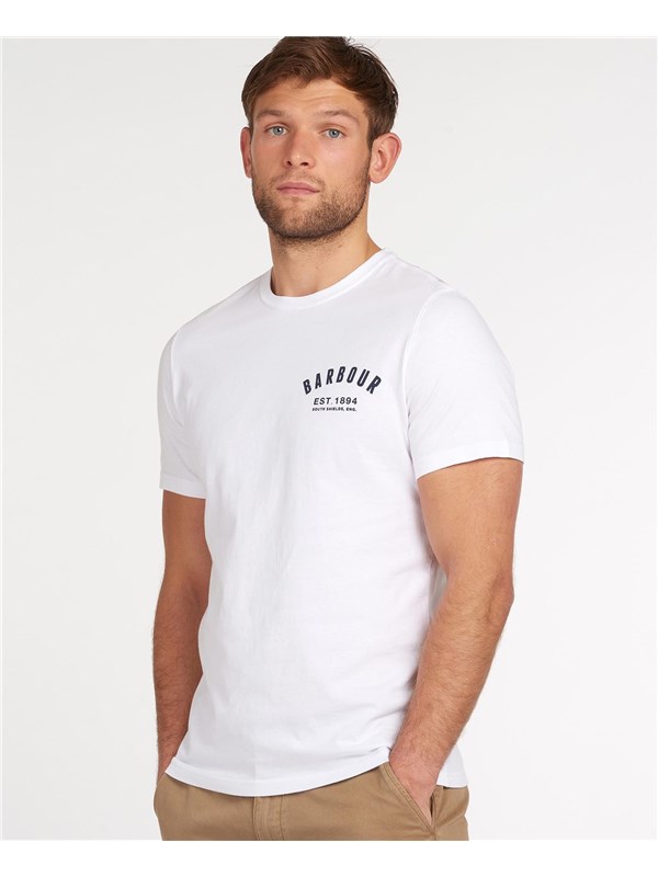 Barbour T-shirt White