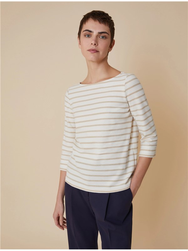 PENNYBLACK Maglia Avorio riga