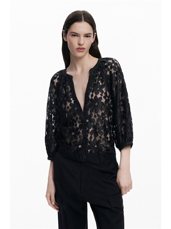 Desigual Blusa Negro