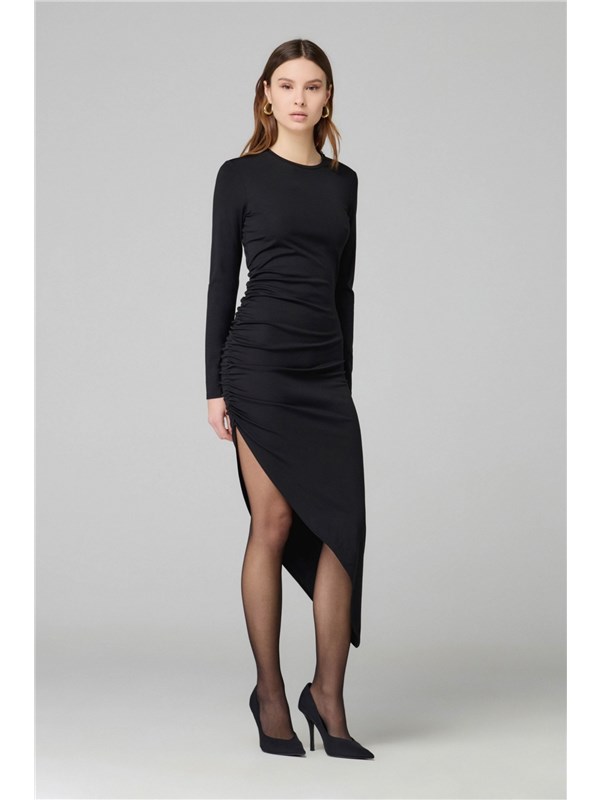 Mar De Margaritas Abito midi Nero